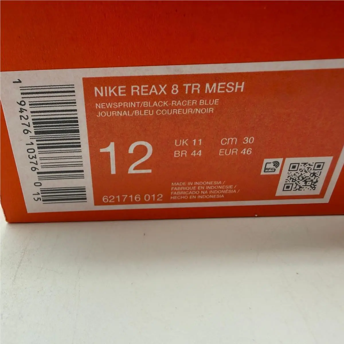 Nike shoes - Nike Reax 8 TR Mesh - Gray 0