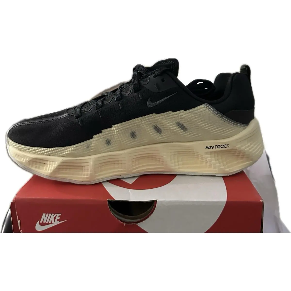 Nike Ava Rover (gs) Ava Rover GS Black/cream Synthetic Low Top Unisex Kids Sneakers US 5.5