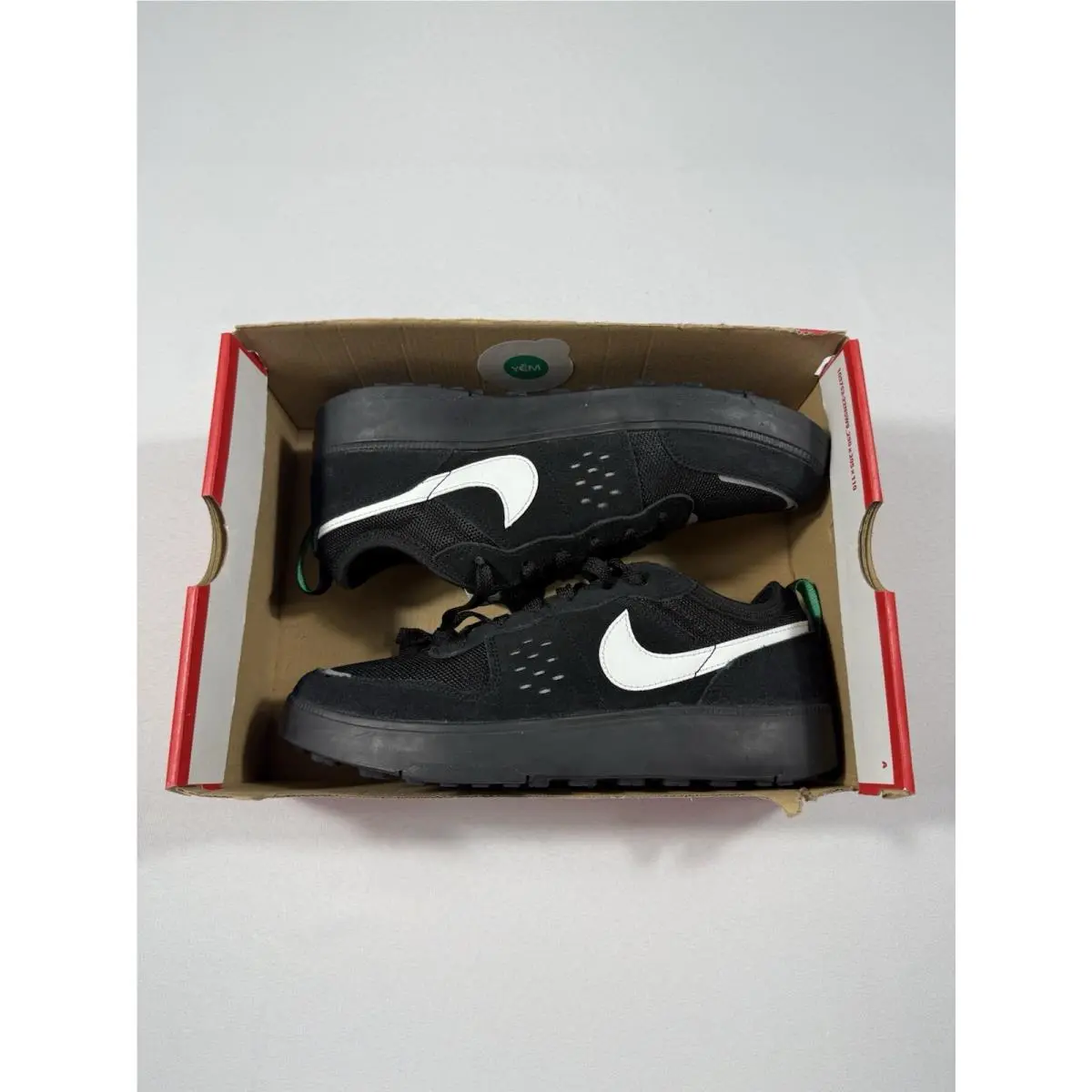 Youth Size 6.5Y Black White Nike C1TY GS HQ0028 001