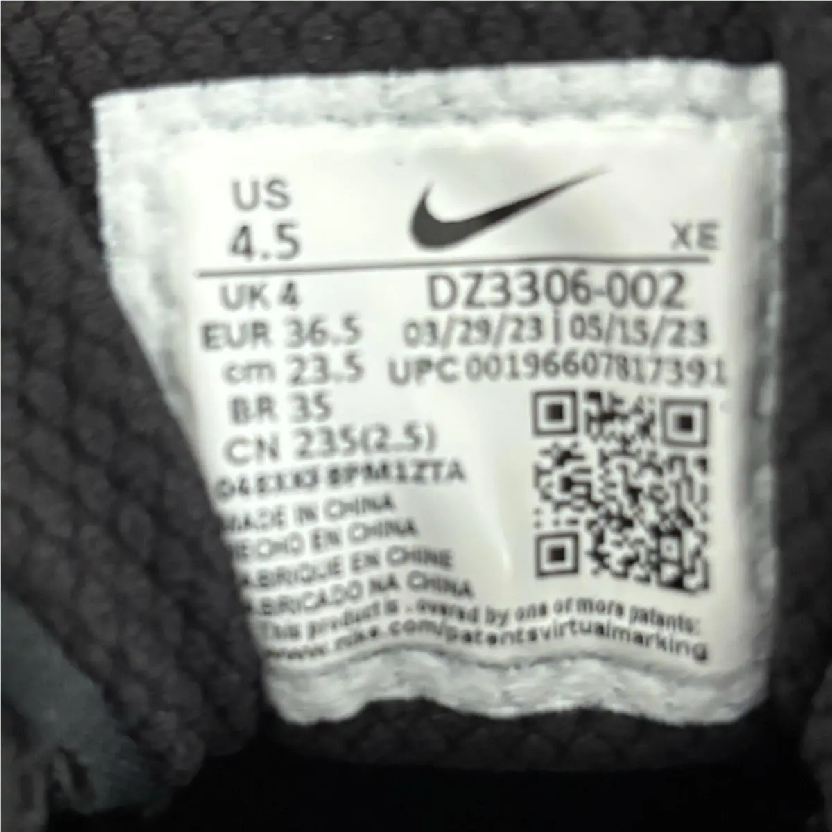 Nike shoes - Nike Huarache Run - Huarache Run - Black (UPC: 0196607817391) 8