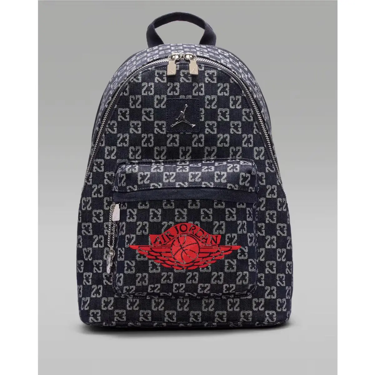 Nike Air Jordan Monogram Backpack Gym Bag MA9259-BHD Indigo Blue Laptop Sleeve