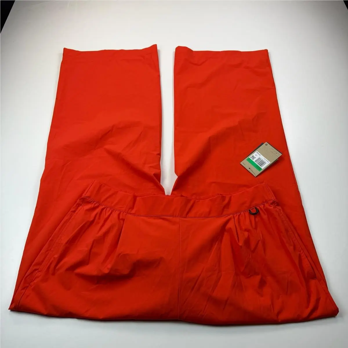 Nike Women`s High-waisted Loose Wide-leg Training Pants Womens Extra Large XL Orange