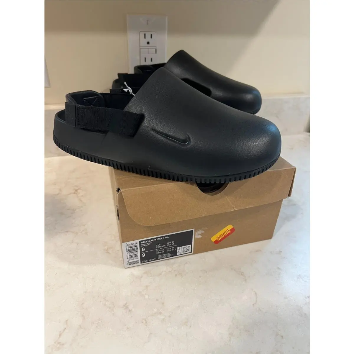 Nike shoes - Nike Calm Mule NA - Calm Mule - Black (UPC: 196968984510) 0