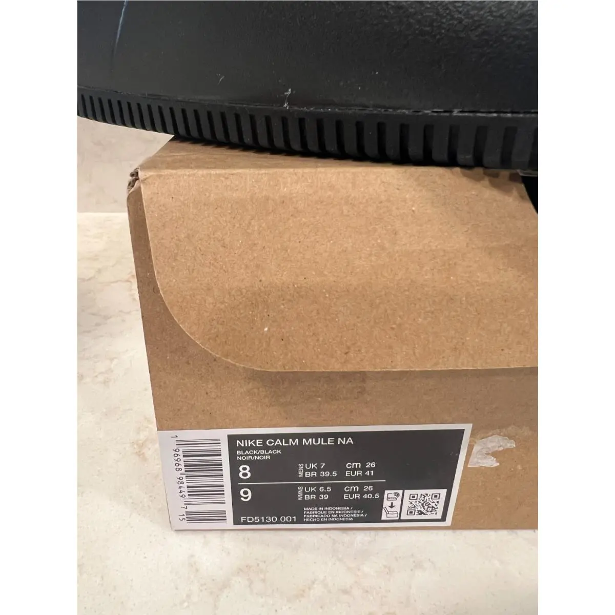 Nike shoes - Nike Calm Mule NA - Calm Mule - Black (UPC: 196968984510) 1