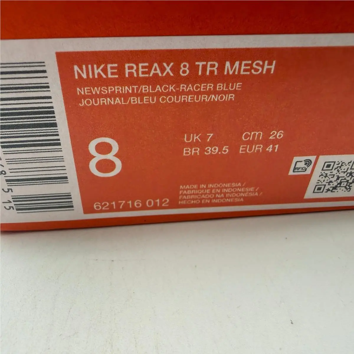 Nike shoes - Nike Reax 8 TR Mesh - Gray 5