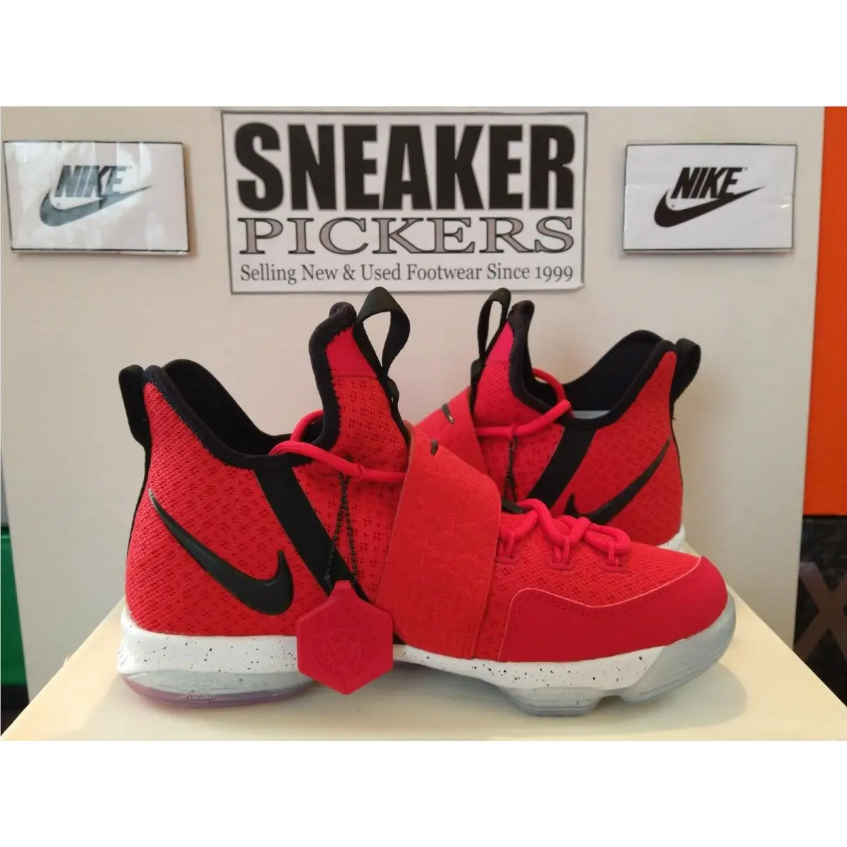 Nike shoes - Nike LeBron 14 - LeBron - Red 9