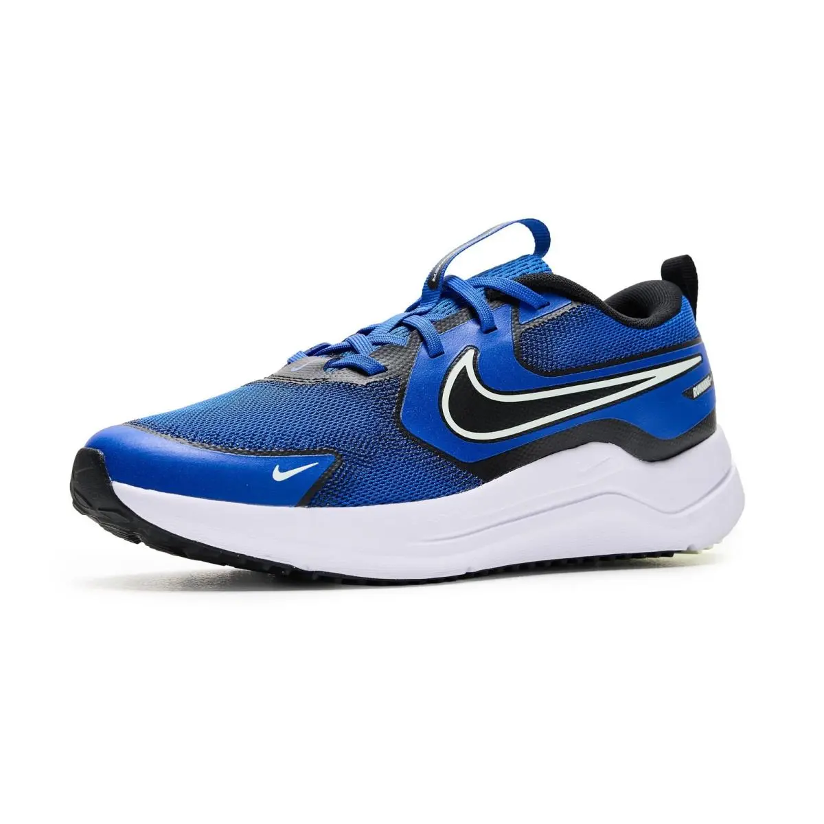 Nike Unisex Kids Cosmic Runner Swoosh Little Kid Hyper Royal/volt Tint/black 1