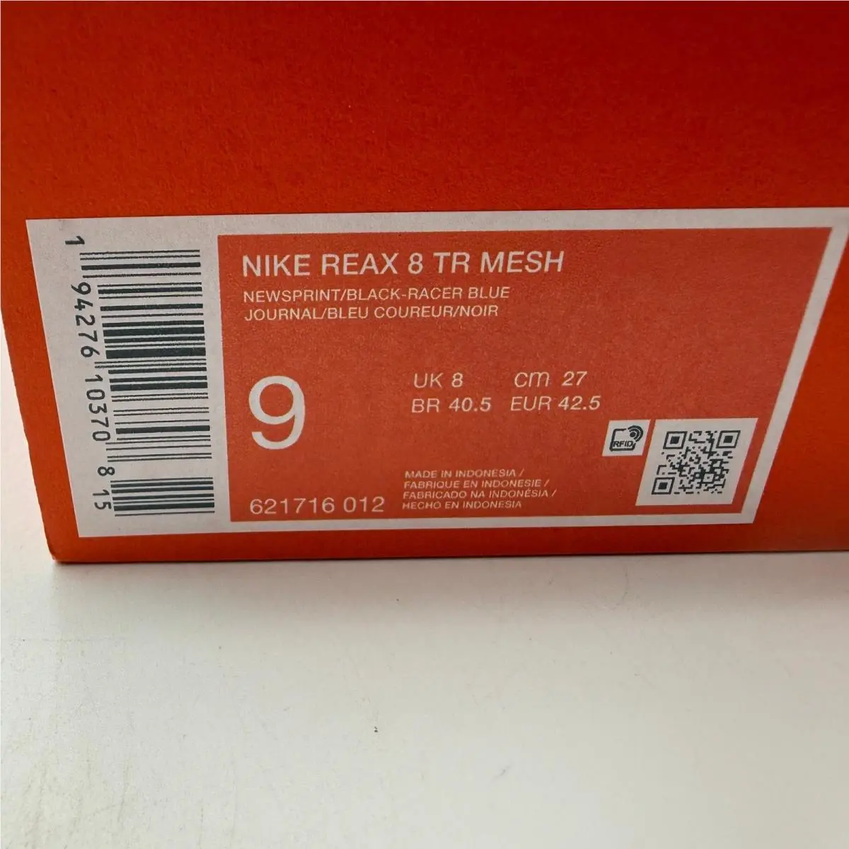 Nike shoes - Nike Reax 8 TR Mesh - Black 0