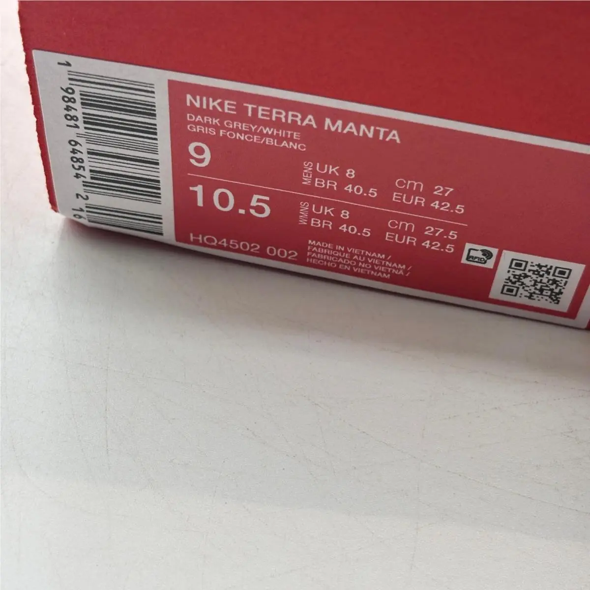 Nike shoes - Nike Terra Manta - Terra Manta - Gray 0