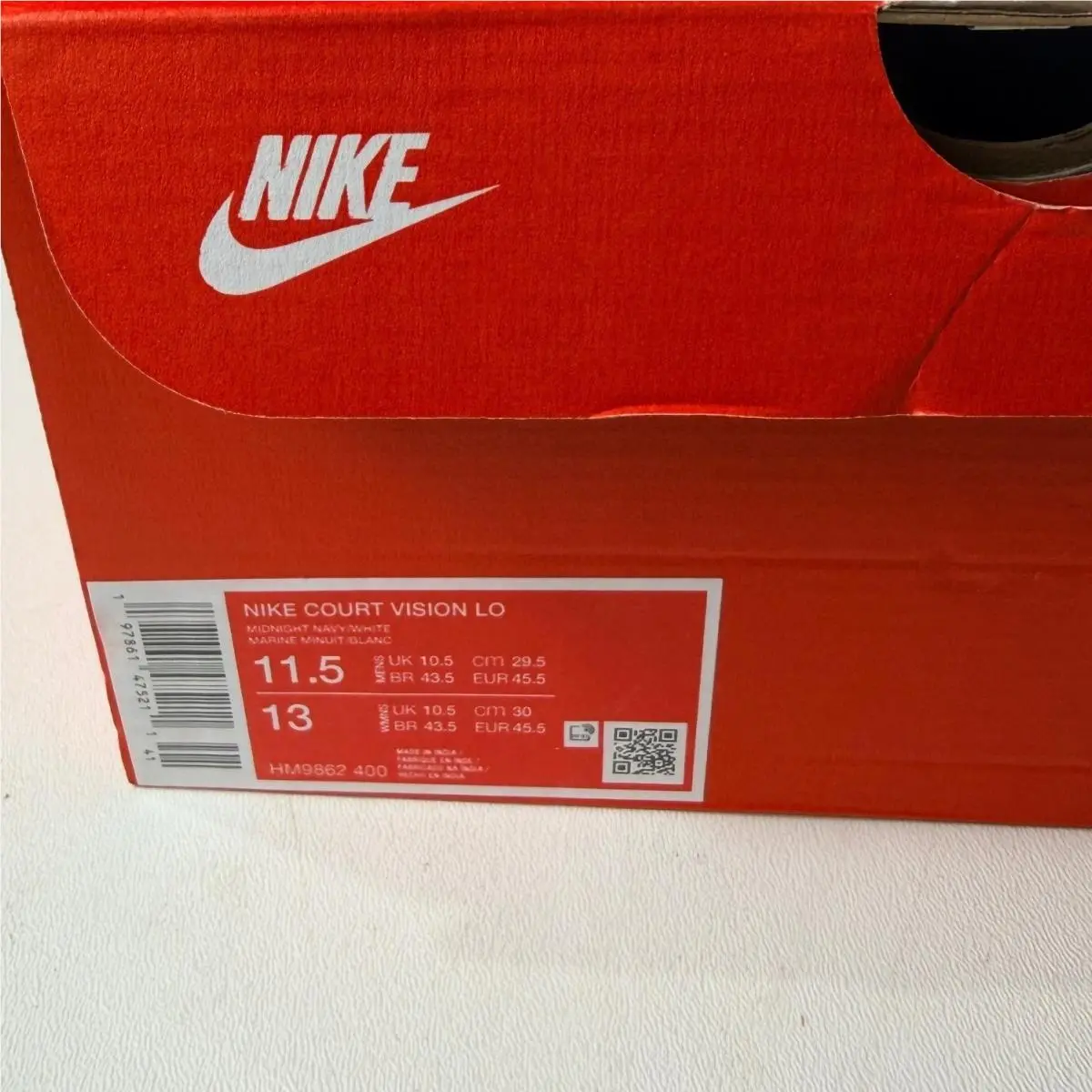 Nike shoes - Court Vision Lo HM9862-400 - Court Vision - Blue 8