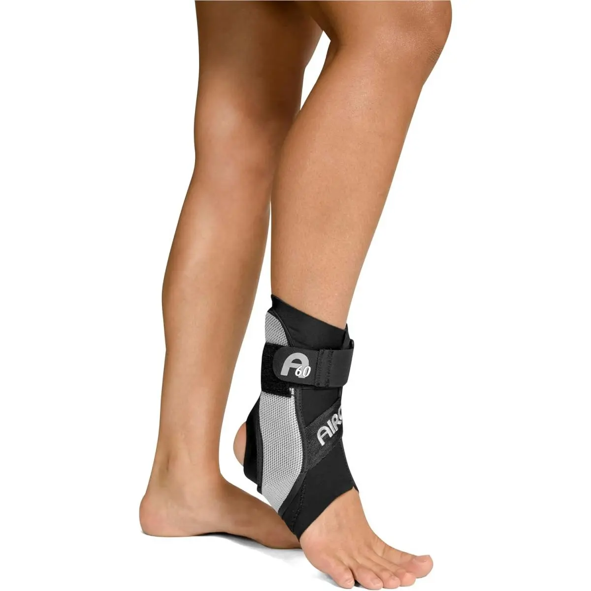 Aircast A60 Ankle Support Brace Left Foot Black Medium Shoe Size: Men`s 7.5
