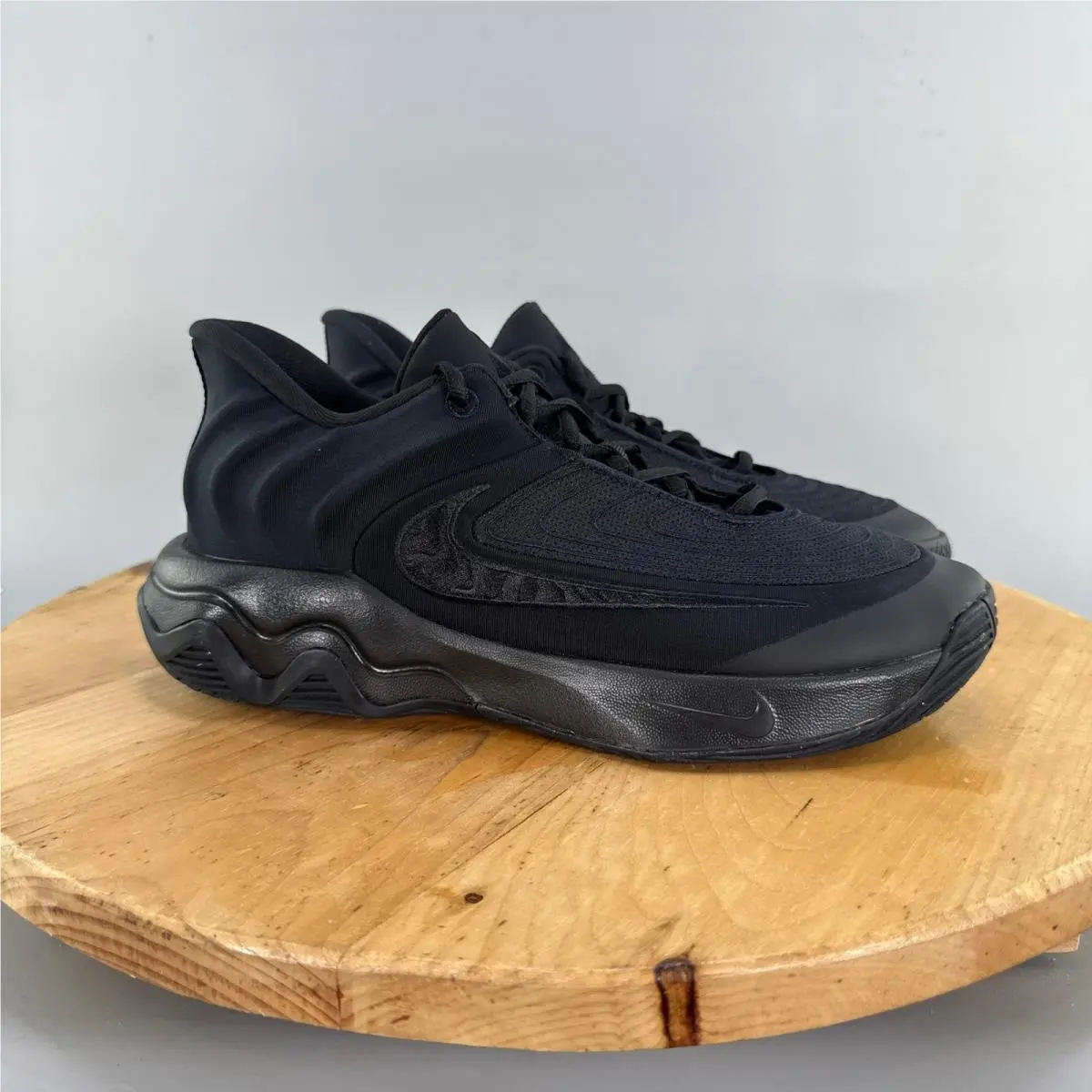 Nike Giannis Immortality 4 Mens Size 8.5 Basketball Shoes Triple Black