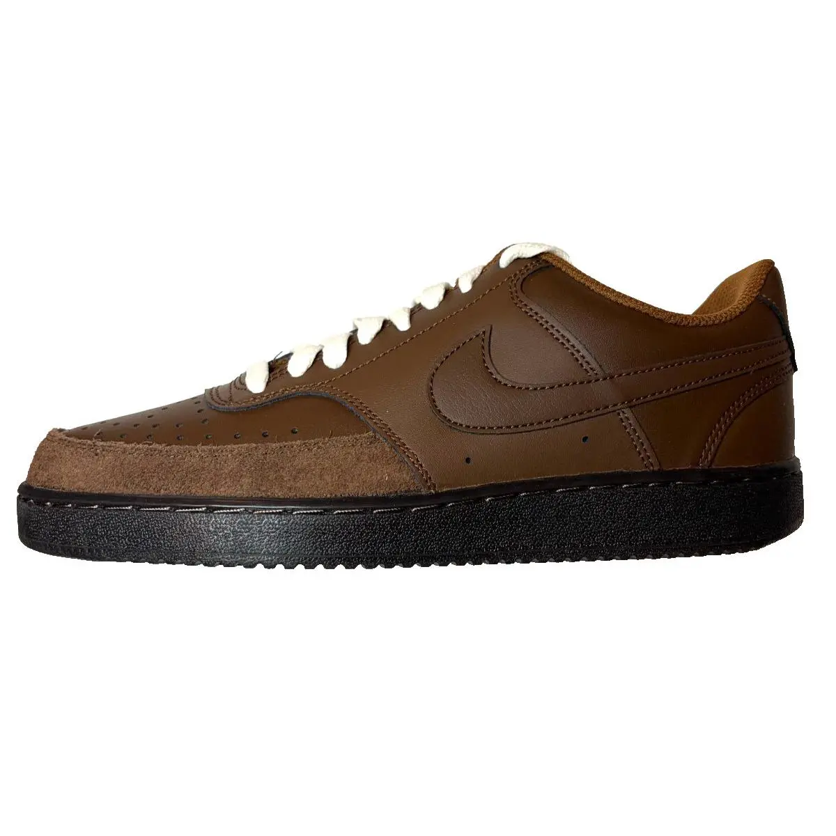 Court Vision Lo IO8749-299 Cacao Wow Brown Men`s Size 8 Women`s 9.5 by Nike