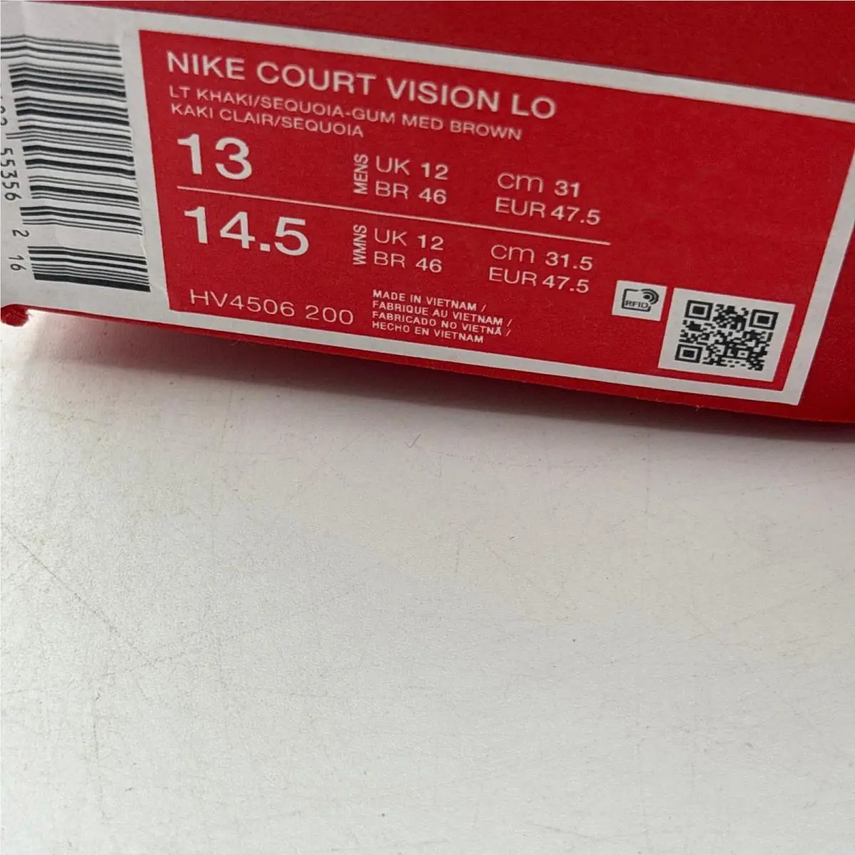 Nike shoes - Nike Court Vision Lo - Court Vision - Beige 1