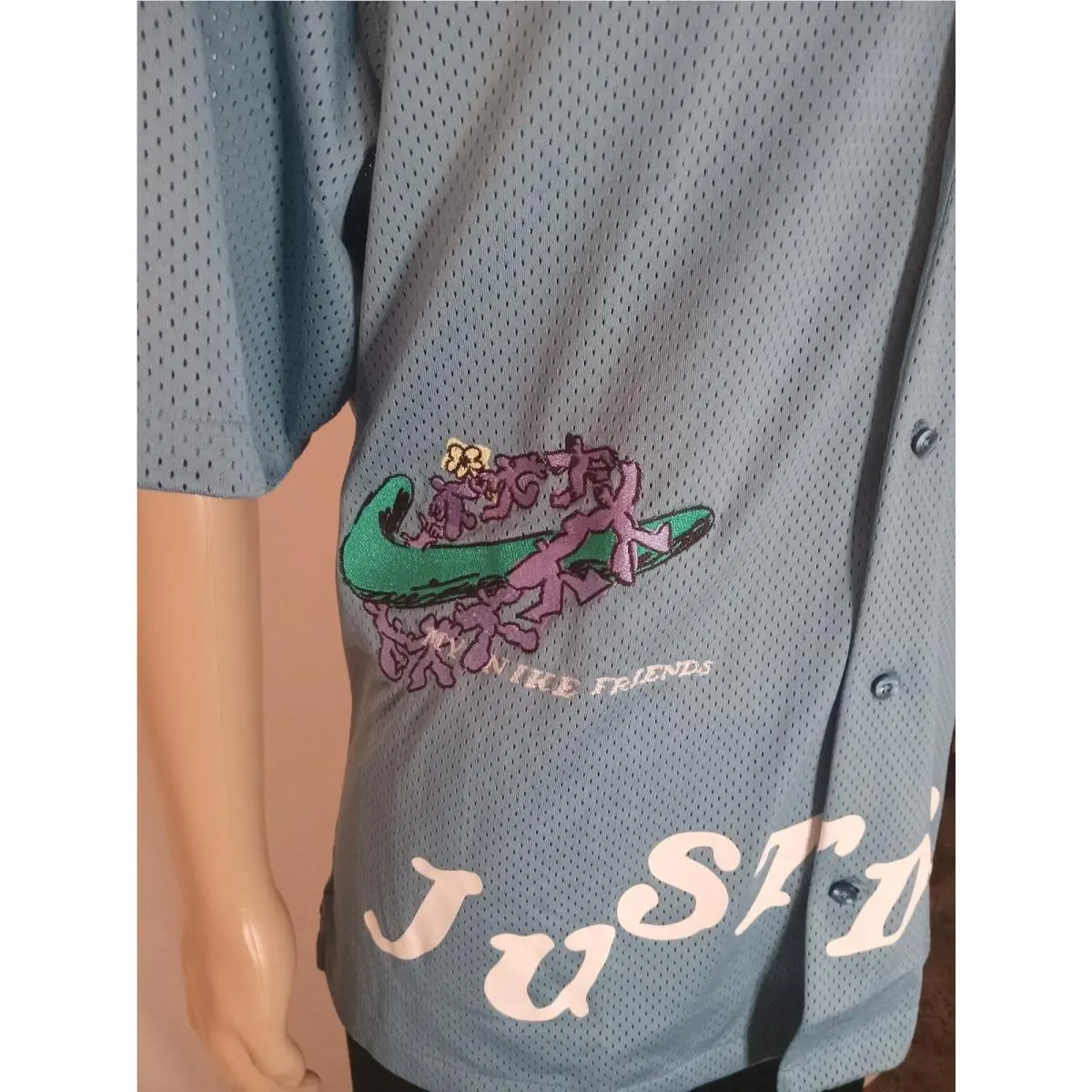 Nike clothing - Nike Resort Top - Resort Top - DZ3078-424 - Arctic Blue (UPC: 196153036246) 1