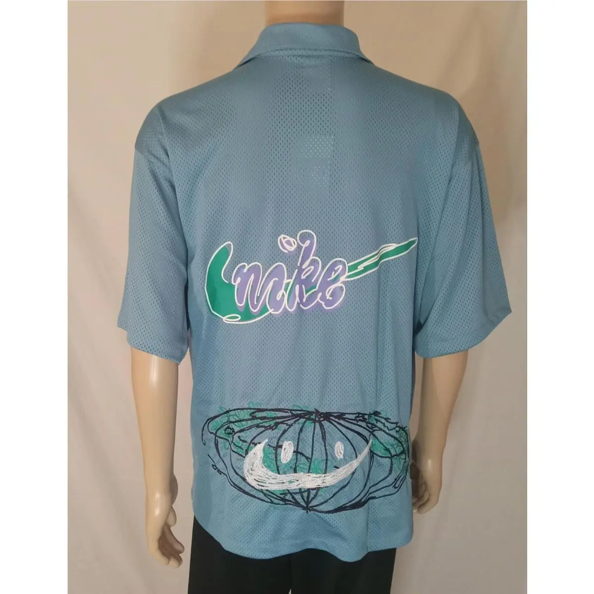 Nike clothing - Nike Resort Top - Resort Top - DZ3078-424 - Arctic Blue (UPC: 196153036246) 2