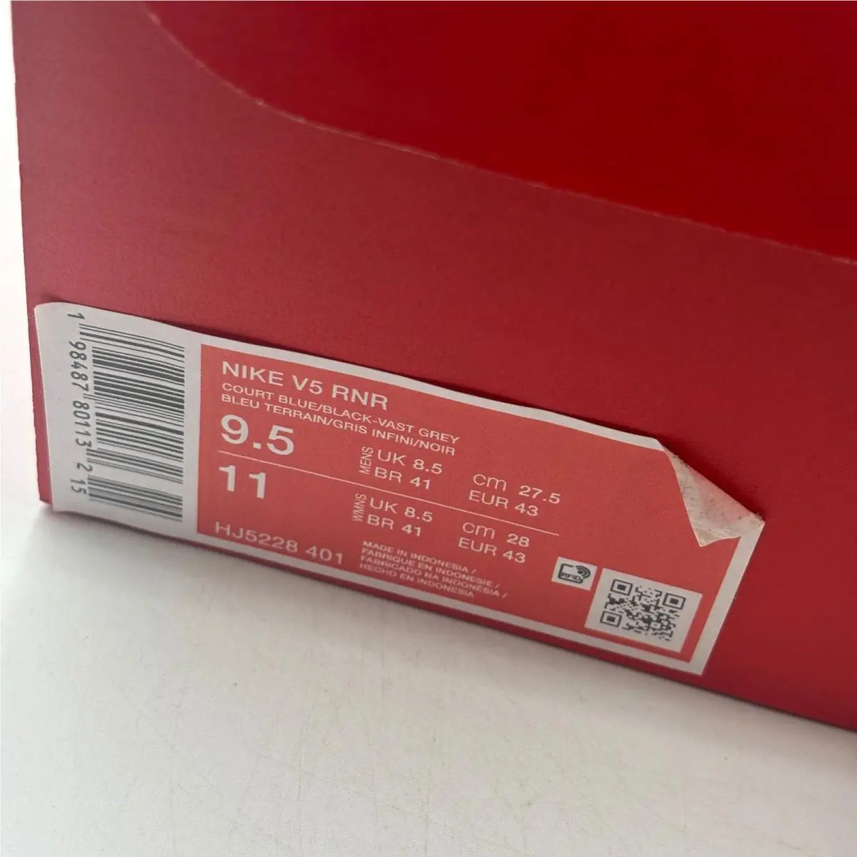 Nike shoes - Nike V5 RNR - RNR - Blue 5