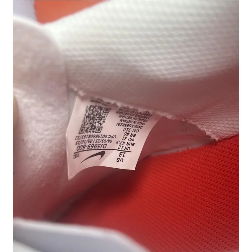 Nike shoes - Nike Mercurial Vapor - Mercurial Vapor - DJ5969-600 - White (UPC: 196608163688) 5