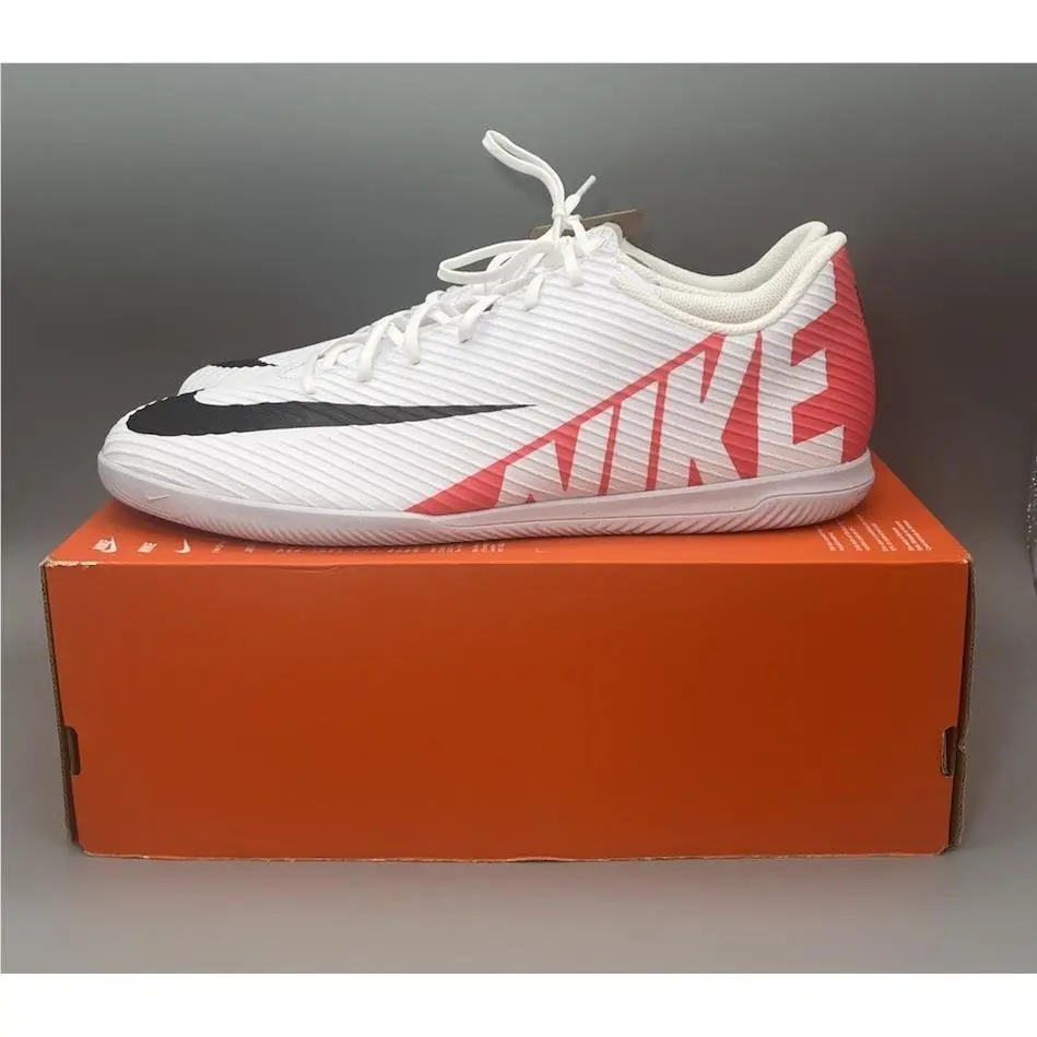 Mercurial Vapor 15 Club IC Mens Size 13 Indoor Crimson Red White DJ5969-600 by Nike