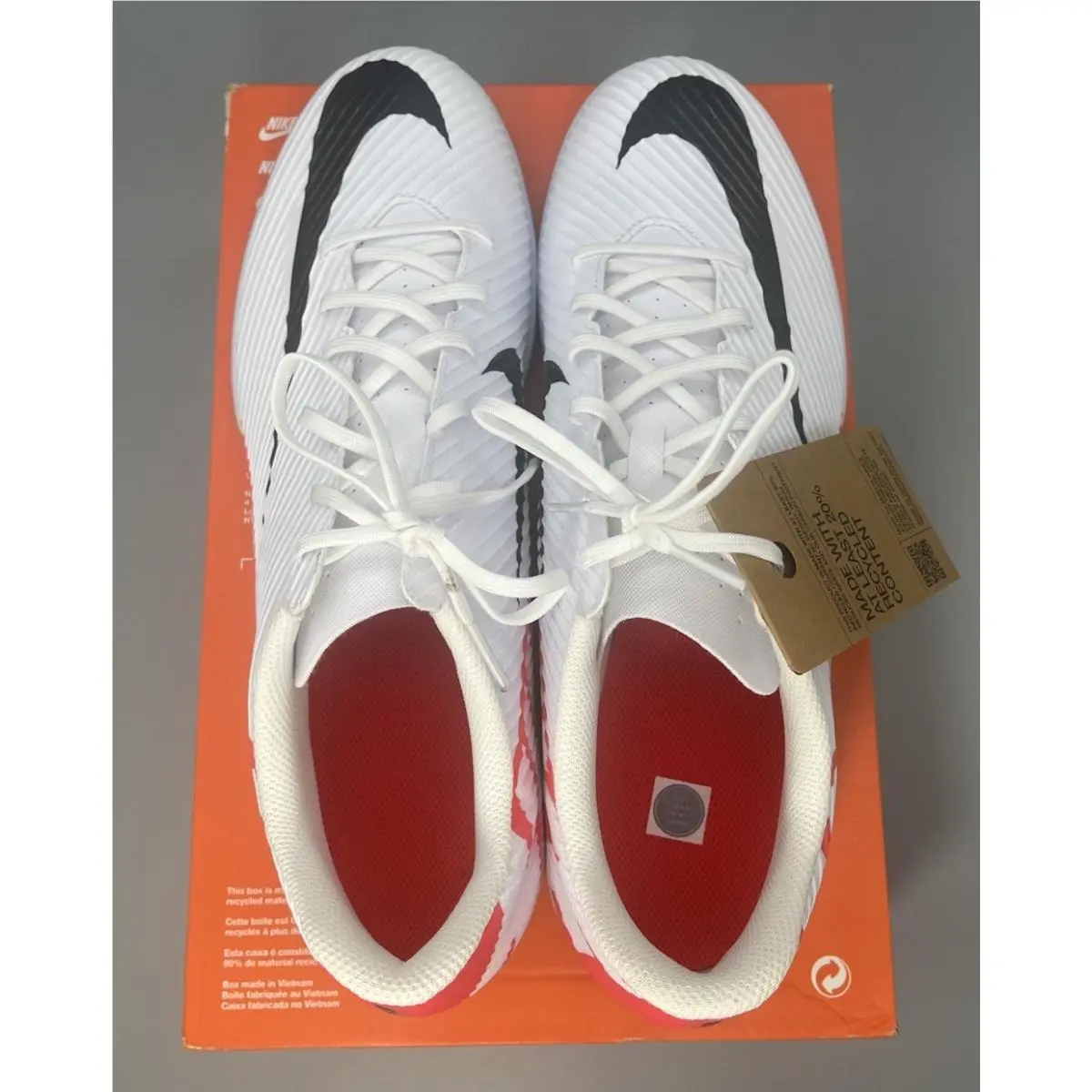 Nike shoes - Nike Mercurial Vapor - Mercurial Vapor - DJ5969-600 - White (UPC: 196608163688) 3