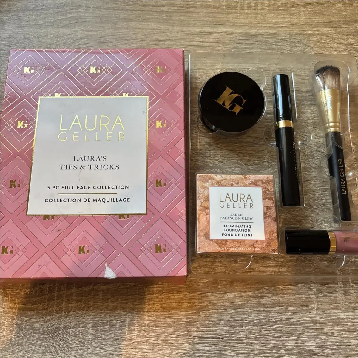 Laura Geller Laura’s Tips Tricks 5 Piece Full Face Collection Medium