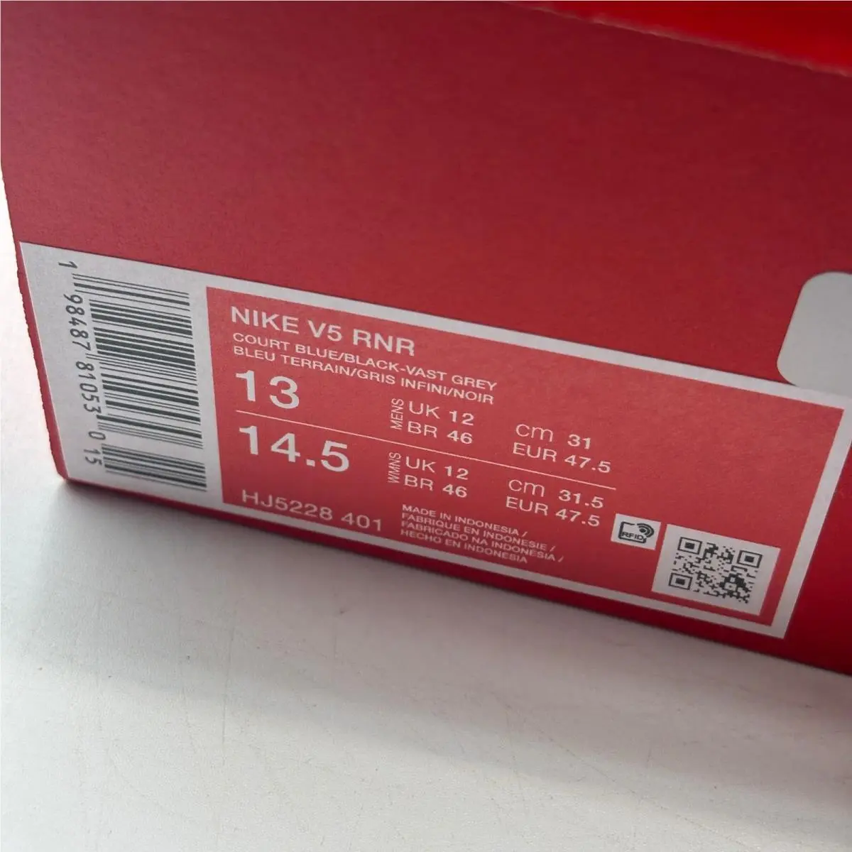 Nike shoes - Nike V5 RNR - RNR - Blue 5
