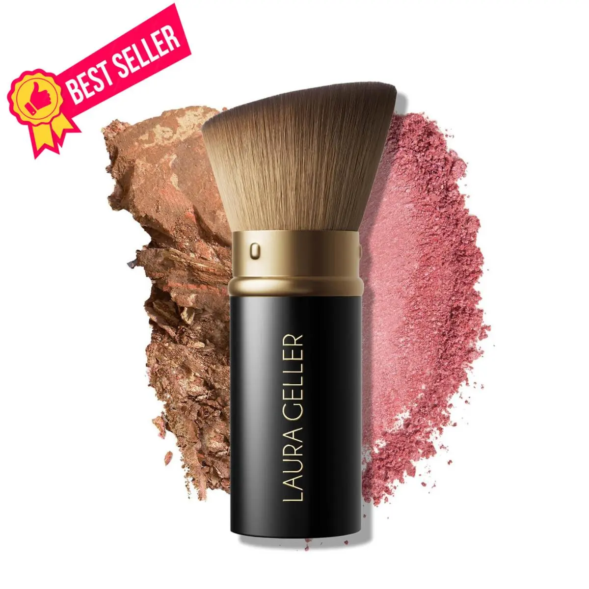 New York 1 Count Pack of 1 Retractable Angled Kabuki Brush by Laura Geller