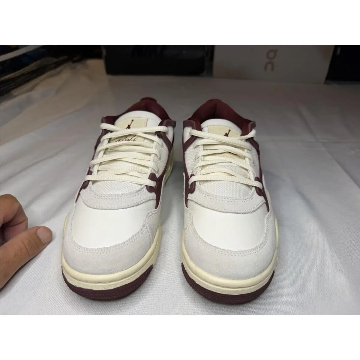 Nike shoes - Air Jordan 4 RM - Air - FQ7940-101 - Red 1