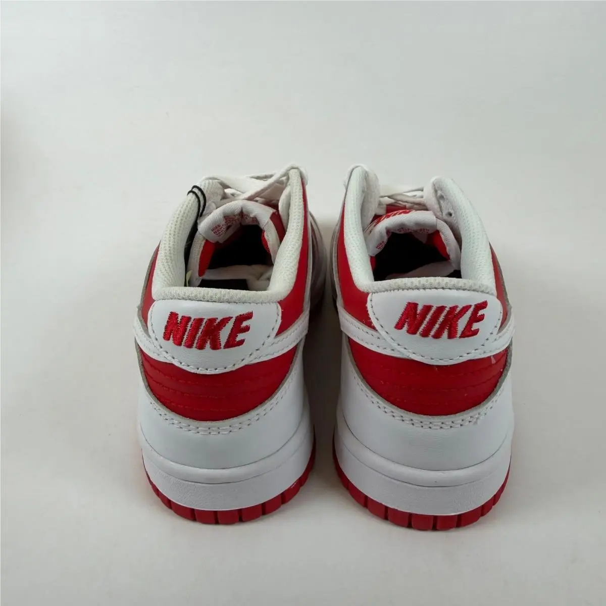 Nike shoes - Nike Dunk Low GS White University Red - White 3