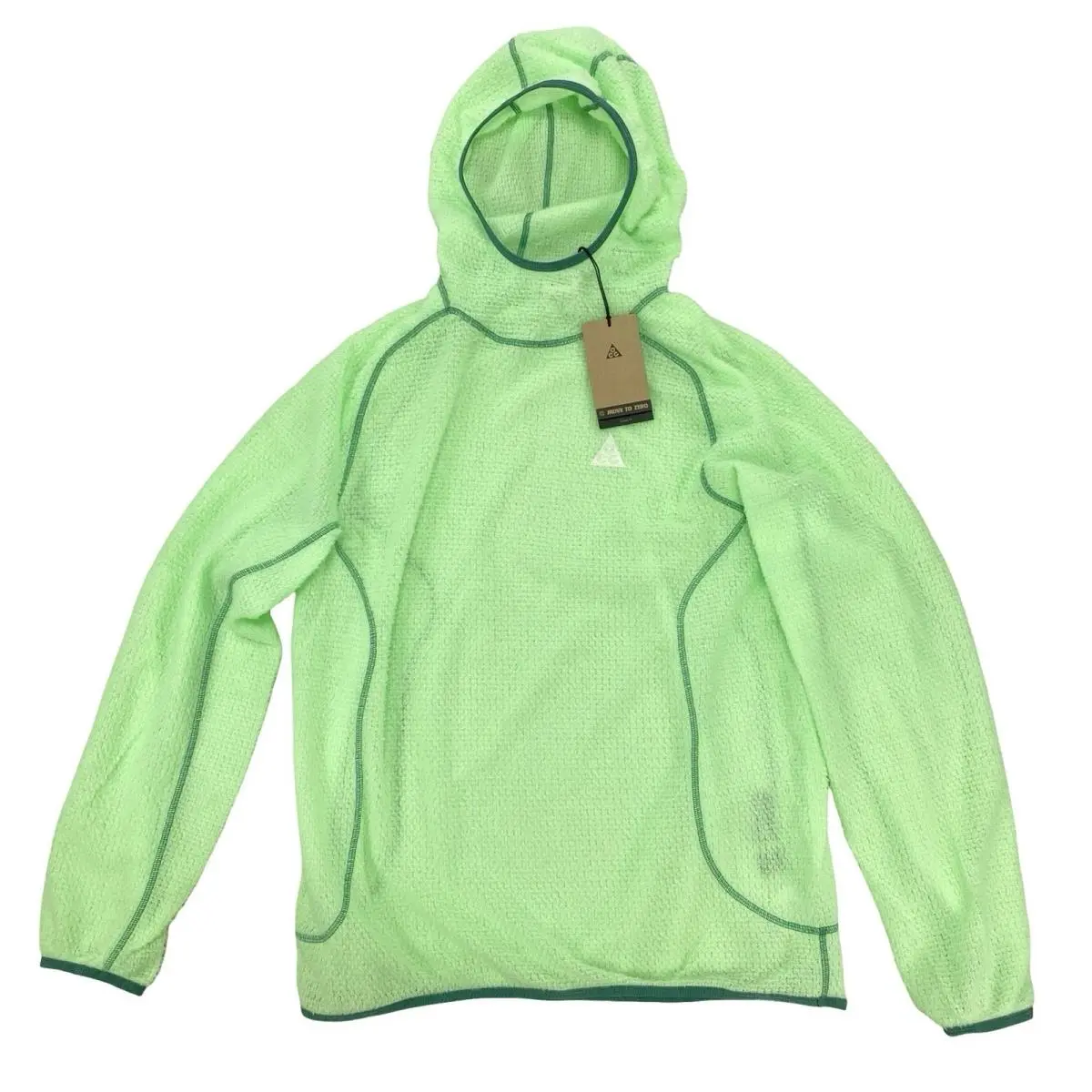 Nike Acg Polartec Lichen Green Layer Pullover DV9426-376 Men`s Size XL No Bag