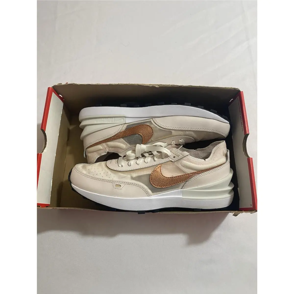 Women’s Size 11 - Nike Waffle One Soft Pink Copper FB1298 600