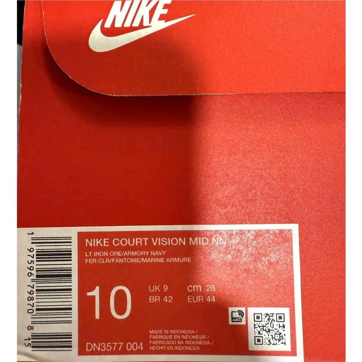 Nike shoes - Nike Court Vision Mid - Court Vision Mid - Blue 7