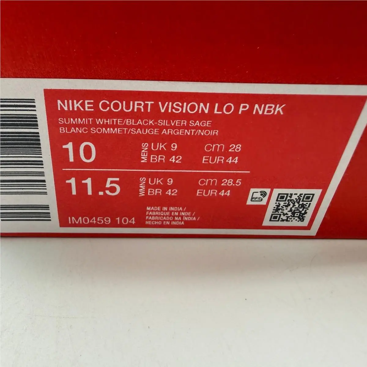 Nike shoes - Court Vision Low Next Nature - White 0