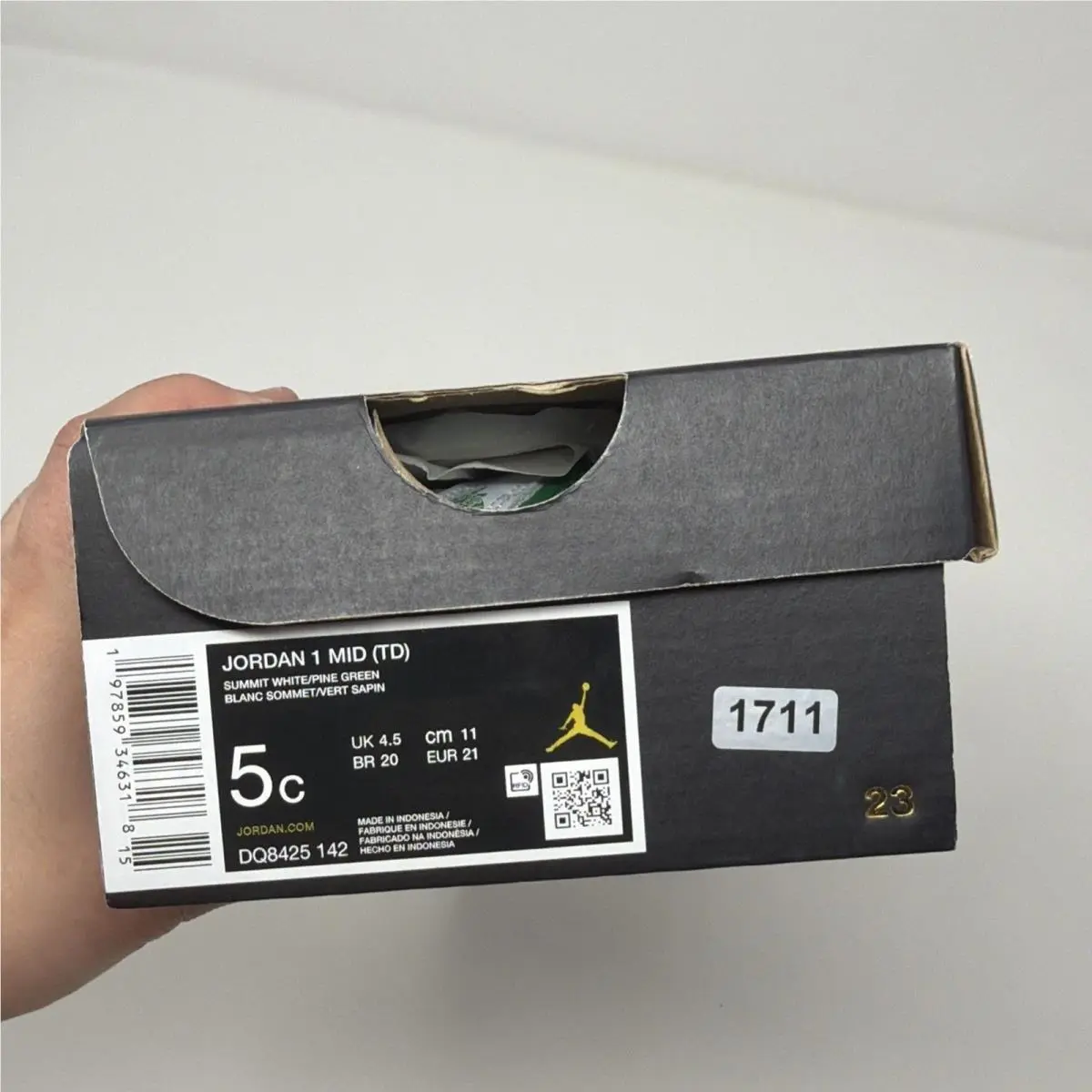 Nike shoes - Jordan 1 - DQ8425 142 - White 22