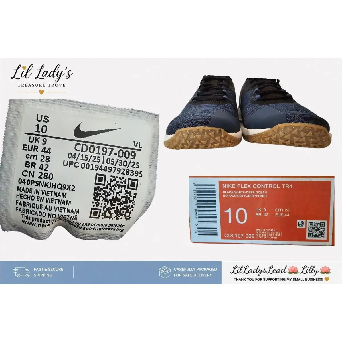 Nike shoes - Nike Flex Control 4 - Flex Control - CD0197-009 - Blue 7