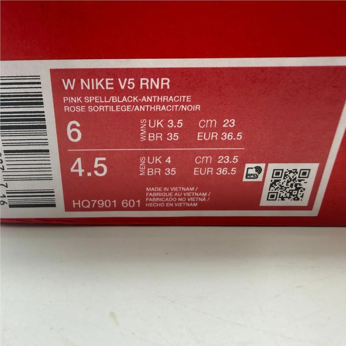 Nike shoes - Nike V5 RNR - RNR - Pink 0