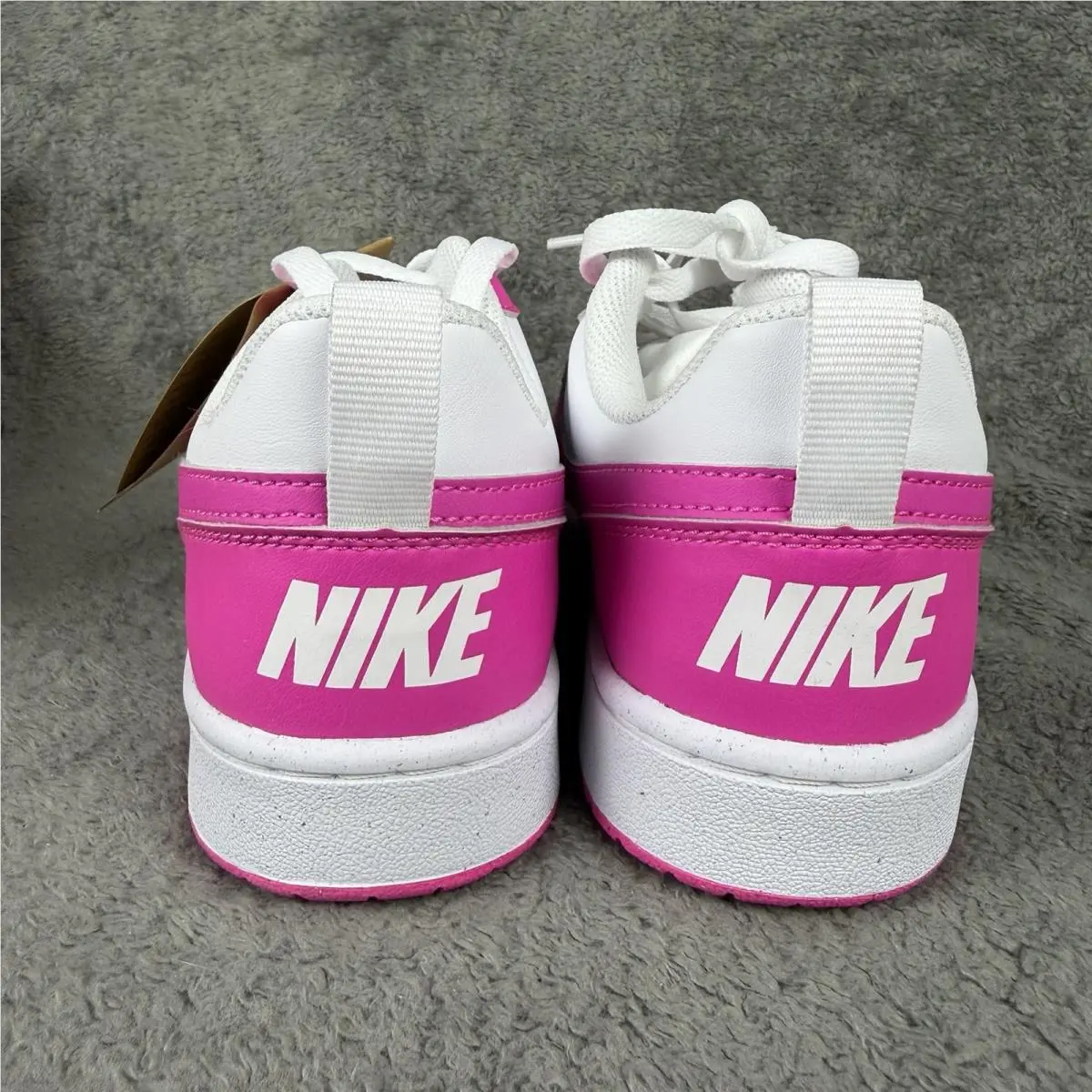 Nike shoes - Nike Court Borough - Court Borough - White / Laser Fuchsia / Pink 5