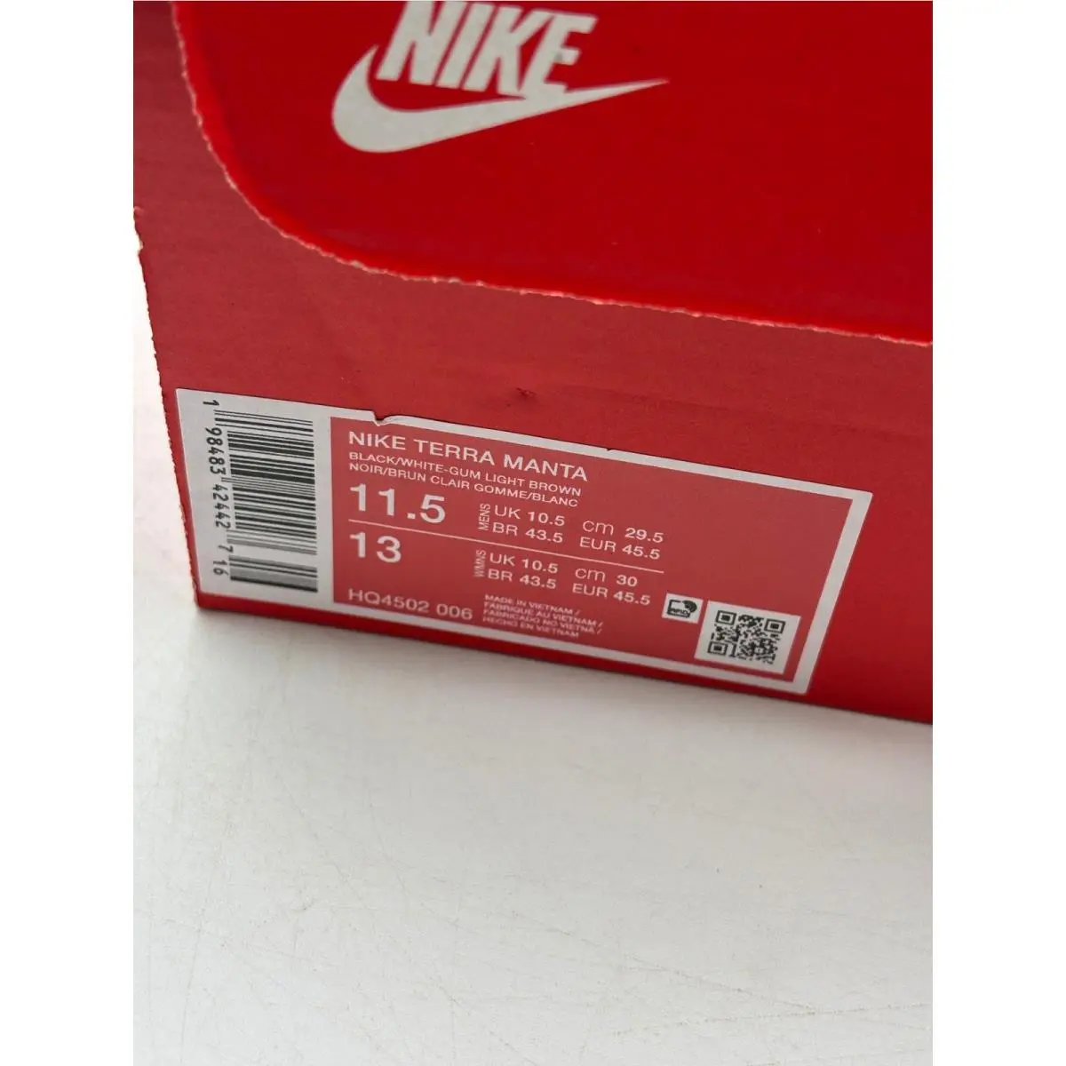 Nike shoes - Nike Terra Manta - Terra Manta - Black 5