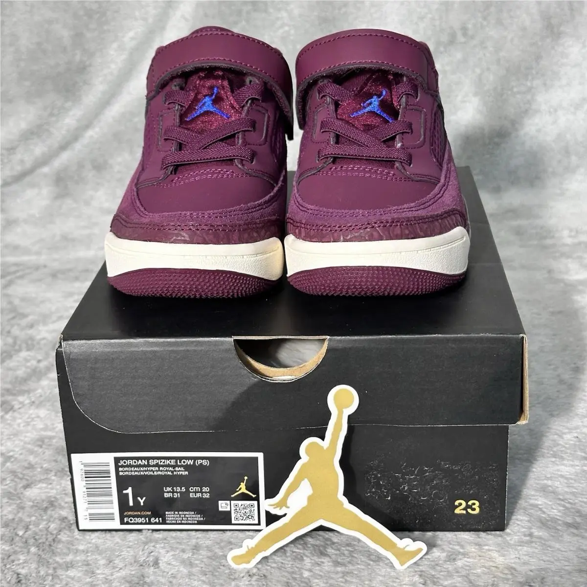 Nike shoes - Jordan Spizike - Spizike - FQ3951-641 - Bordeaux/Sail/Hyper Royal 0