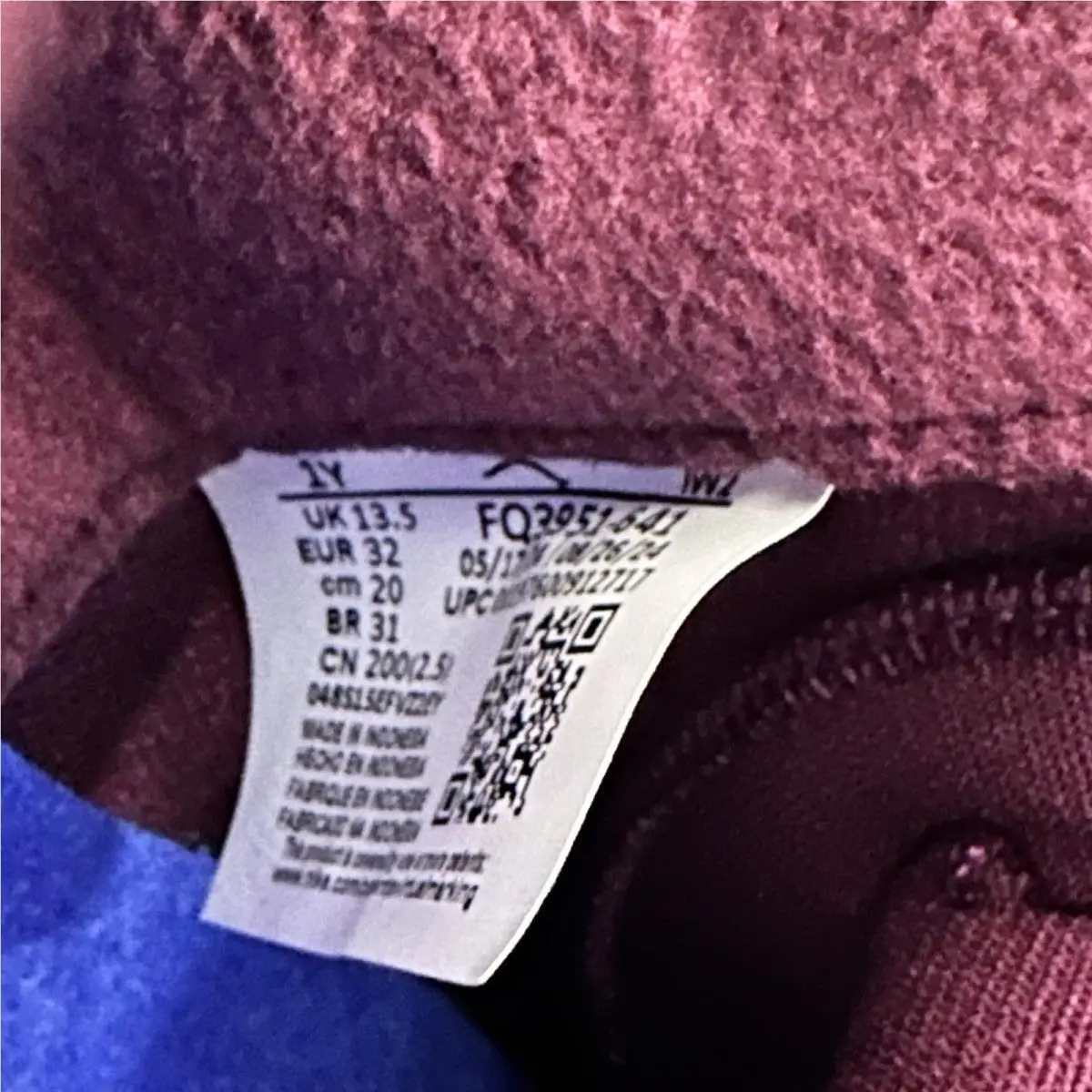 Nike shoes - Jordan Spizike - Spizike - FQ3951-641 - Bordeaux/Sail/Hyper Royal 5