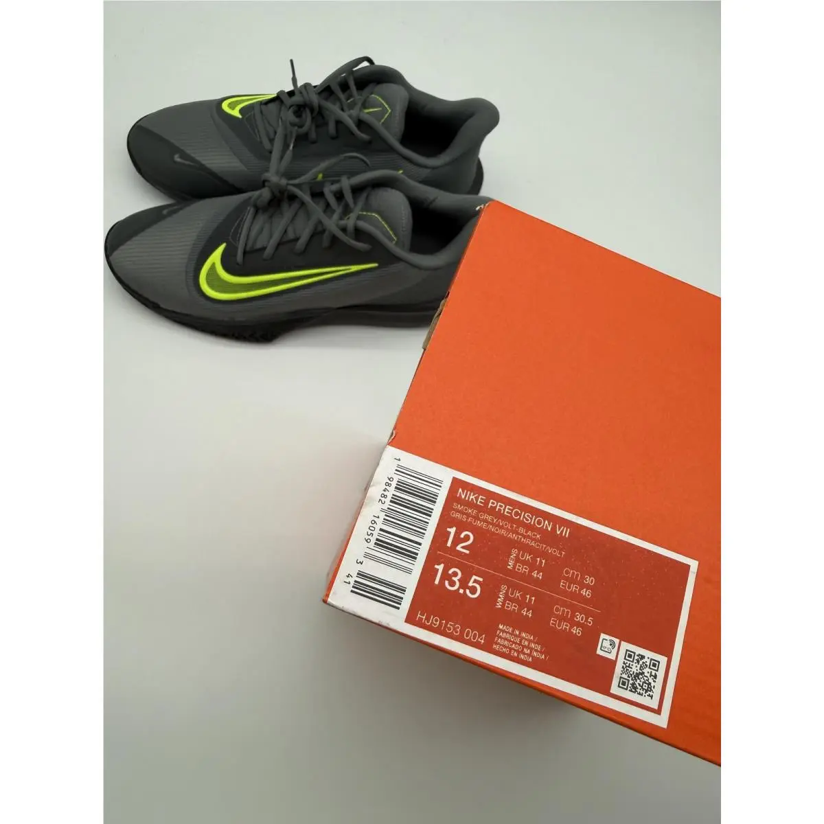 Nike shoes - Nike Precision VI - Precision - HJ9153-004 - Gray (UPC: 0198482160593) 8