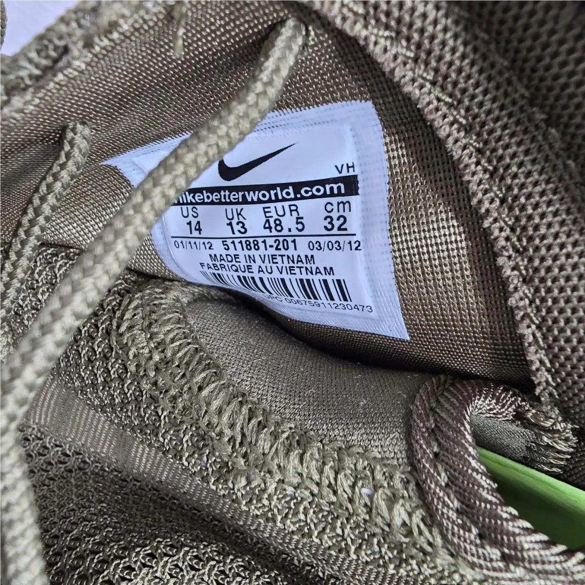 Nike shoes - Roshe Run - Roshe Run - 5118810201 - Green 4