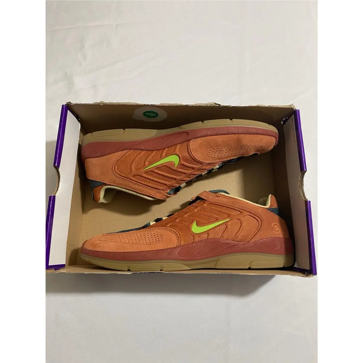 Mens Size 11.5 Brown  SB Vertebrae TE Skateboarding Shoes FZ4878 200 by Nike