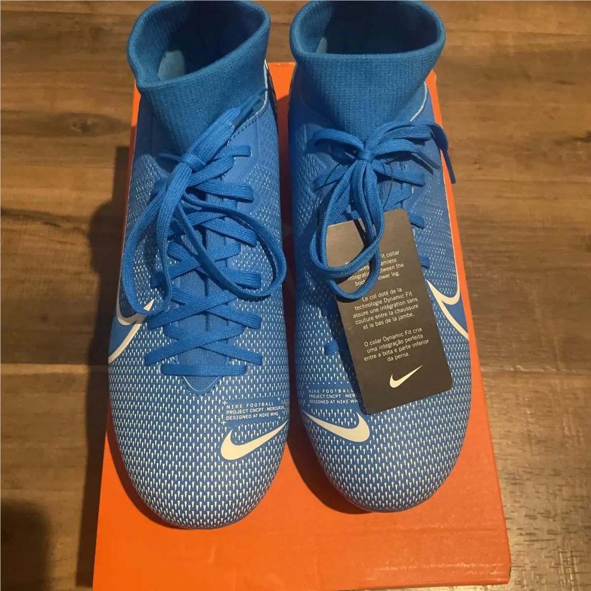 Nike shoes - Nike Mercurial Superfly - Mercurial Superfly - AT7946-414 - Blue (UPC: 193145641907) 0