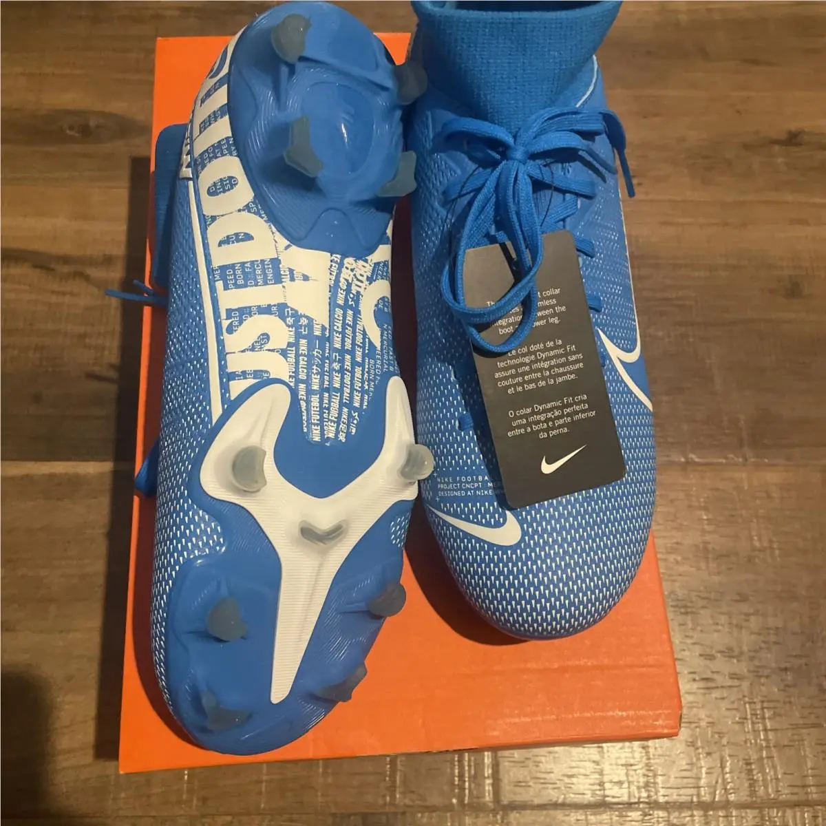 Nike shoes - Nike Mercurial Superfly - Mercurial Superfly - AT7946-414 - Blue (UPC: 193145641907) 1