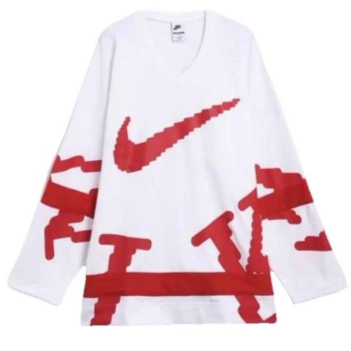 Mens Nike Sportswear Club Hockey Jersey_white/university Red HV1137-100-SIZE M