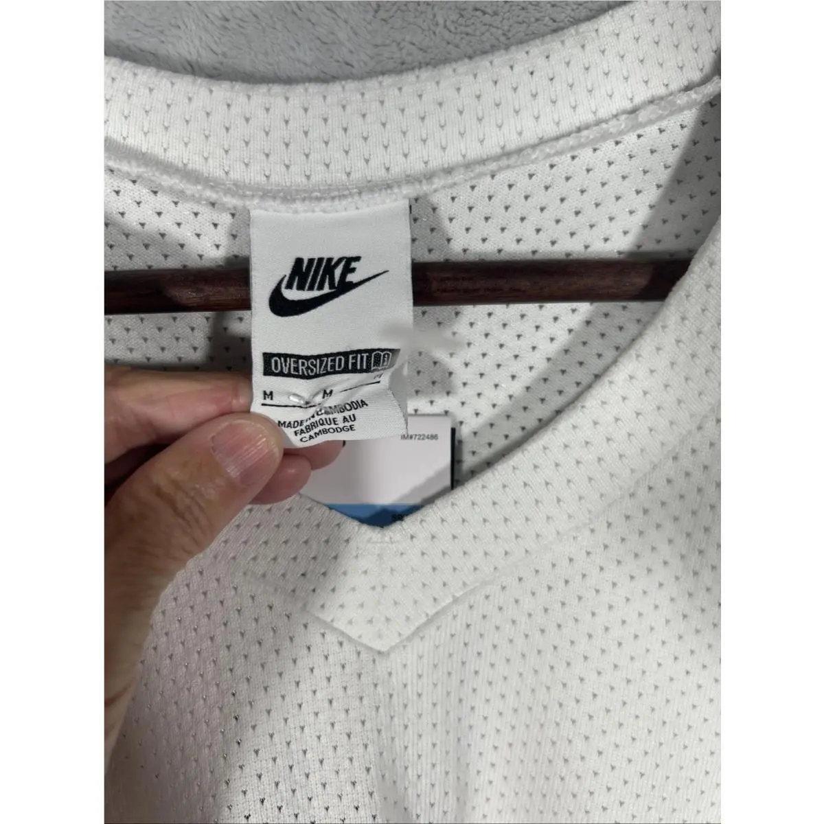 Nike clothing - WHITE/UNIVERSITY RED/UNIVERSITY RED (UPC: 198481104604) 7