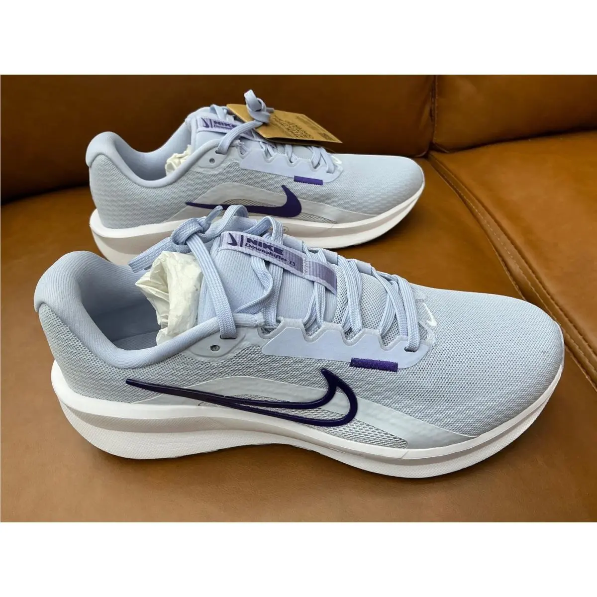 Nike Downshifter 13 Running Shoes Womens 9 Ghost Court Purple FD6476-011