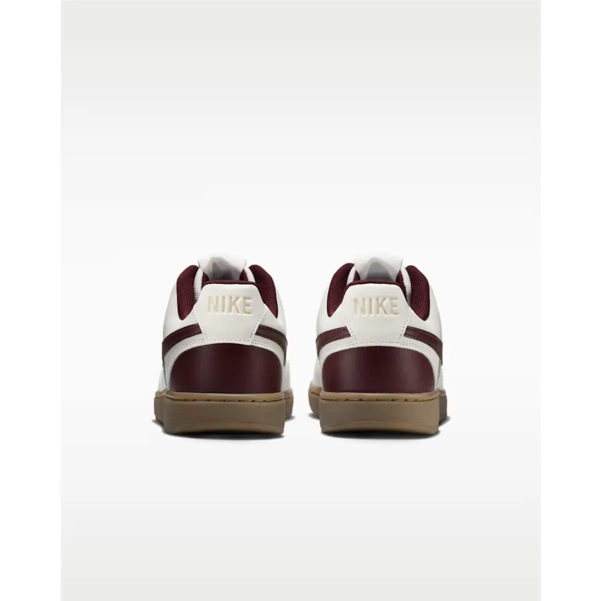Nike shoes - Nike Court Vision - Court Vision - Sail/Burgundy Crush/Light Khaki 4
