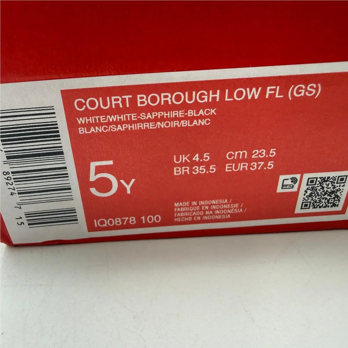Nike shoes - Court Borough Low FL (GS) - White 0